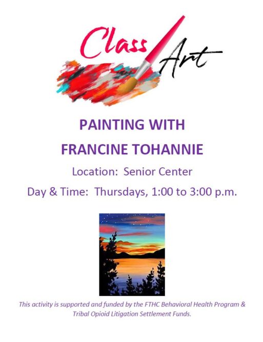 PAINTING WITH FRANCINE TONANNIE
